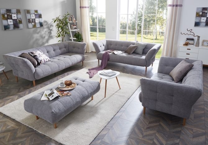 Sedac souprava BAHAMA_3sed + 2,5sed + Loveseat_v ltce Yelda light grey