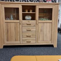 Masvny dubov Highboard LOFT_ zava 50%