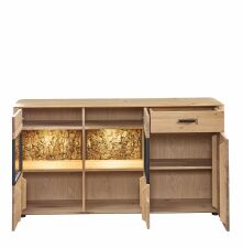 Nbytek do obvacho pokoje a jdelny DENTON_ sideboard 46 07 HH 20_ rozmry /v/h_ 165/86/42 cm_ oteven_ voliteln LED osvtlen_ obr. 10