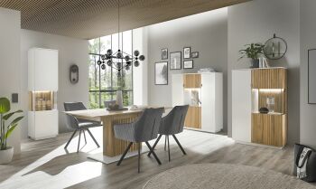 Nbytok do obvacej izby FELINO wg "dining room"_ prrodn dub/lak 