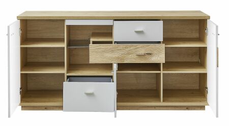 Nbytek do obvacho pokoje ESCALA_ sideboard 4A 12 MH 20_ rozmry /v/h_ 180/83/48 cm_ eln pohled_ oteven_ obr. 12