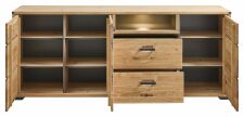 Nbytek do obvacho pokoje GAMMA_ sideboard 1X 15 HH 21_ rozmry /v/h_ 219/90/43 cm_ oteven_ vetn LED osvtlen_ obr. 11