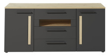 Nbytek do obvacho pokoje LAMIA_ sideboard 1B J4 GH 20_ rozmry /v/h_ 180/81/44 cm_ eln pohled_ obr. 15