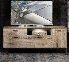 Nbytek do obvacho pokoje RICHMOND_ sideboard 4T 23 VV 21_ rozmry /v/h_ 175/75/48 cm_ foto s dekorac_ voliteln LED osvtlen_ obr. 3