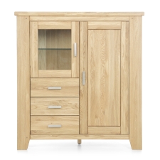 Masivn nbytek LOFT_ highboard typ 155 194 42_ eln pohled_ obr. 22