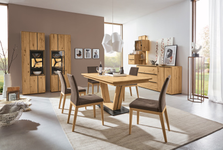 Obvac a jdeln nbytek VALERO_ jdelna_ vitrina 169303 + vitrina 169302 + sideboard 169102 + regl 169832 + jdeln stl 169465 _obr. 2