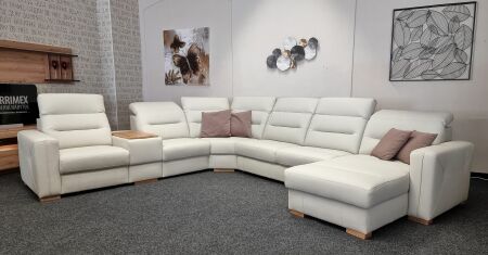 Sedac souprava PASCAL_sestava BokL+1BB+PL+1BB+E+2,5FBB+LP_ 330 x 306 cm_ ke Hermes Djerba_ expozice_ foto prodejna_ obr. 5