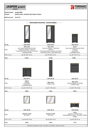 Maloobchodn cenk JASPER graphit pedsn_ strana 2_ aktuln slevy nutno odest_ obr. 19